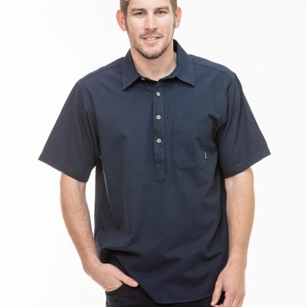 Swanndri Men's Paihia 100% Cotton Short Sleeve Shirt Thumbnail