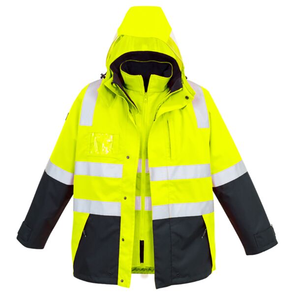 Hi Vis 4 In 1 Waterproof Jacket Thumbnail