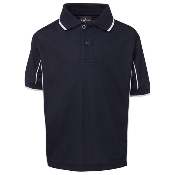 Podium Kids S/S Piping Polo Thumbnail