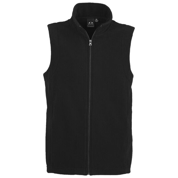 Mens Plain Micro Fleece Vest Thumbnail